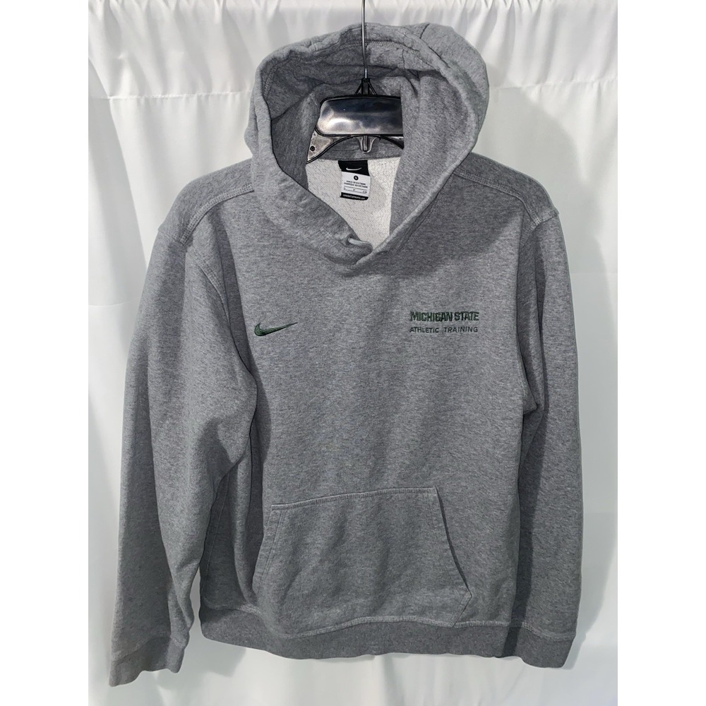 Nike Michigan State Spartans Athletic Training Hoodie Sweatshirt Mens Small